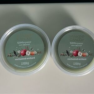 Two New Yankee Candle Enchanted Orchard Wax Melt Cups